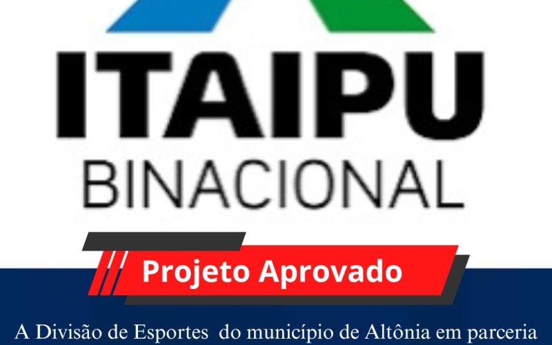 Projeto Aprovado para o esporte 