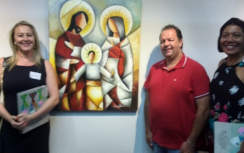 Artistas Plásticas de Altônia participam de Exposição de Artes da BP3 em Cascavel