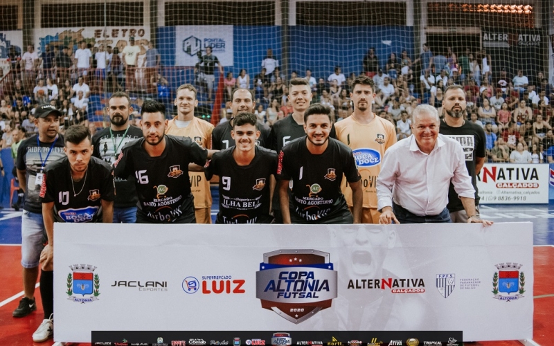 Final da Copa Altônia Supermercado Luiz /Alternativa Calçados de Futsal 2020