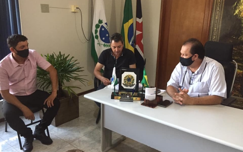 Visita do Deputado Federal Sérgio Souza