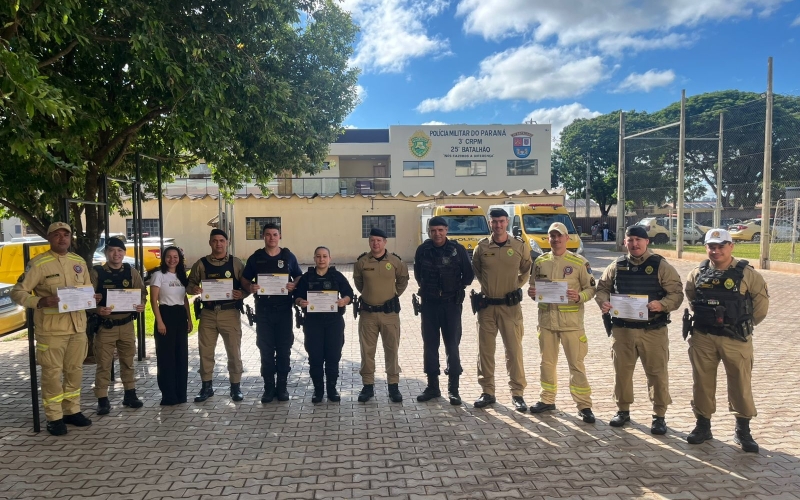 GMs são homenageados por ação de resgate bem sucedida.